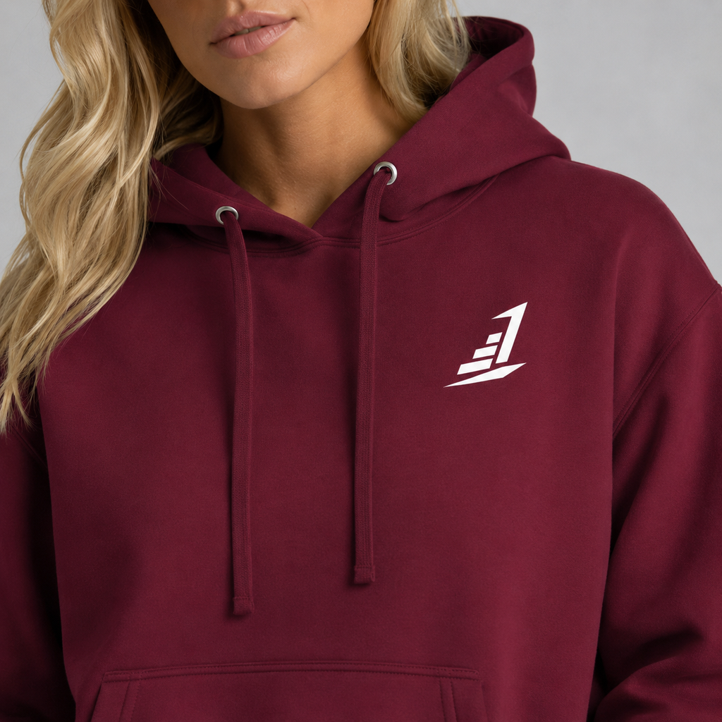Women’s Levels Signature Red Hoodie