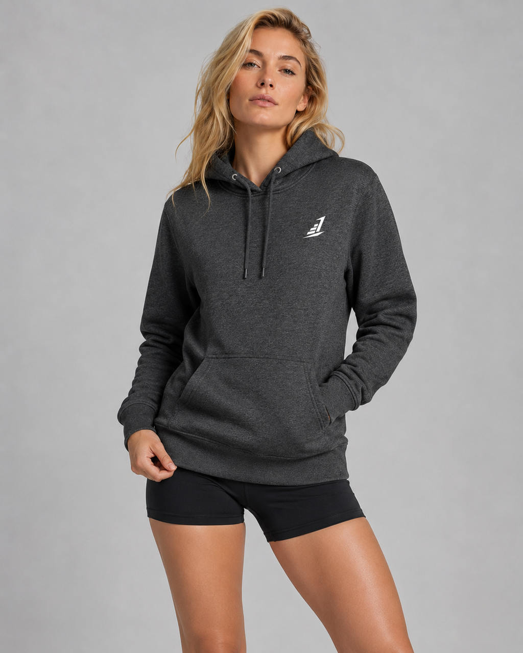 Women’s Levels Signature Dark Grey Hoodie