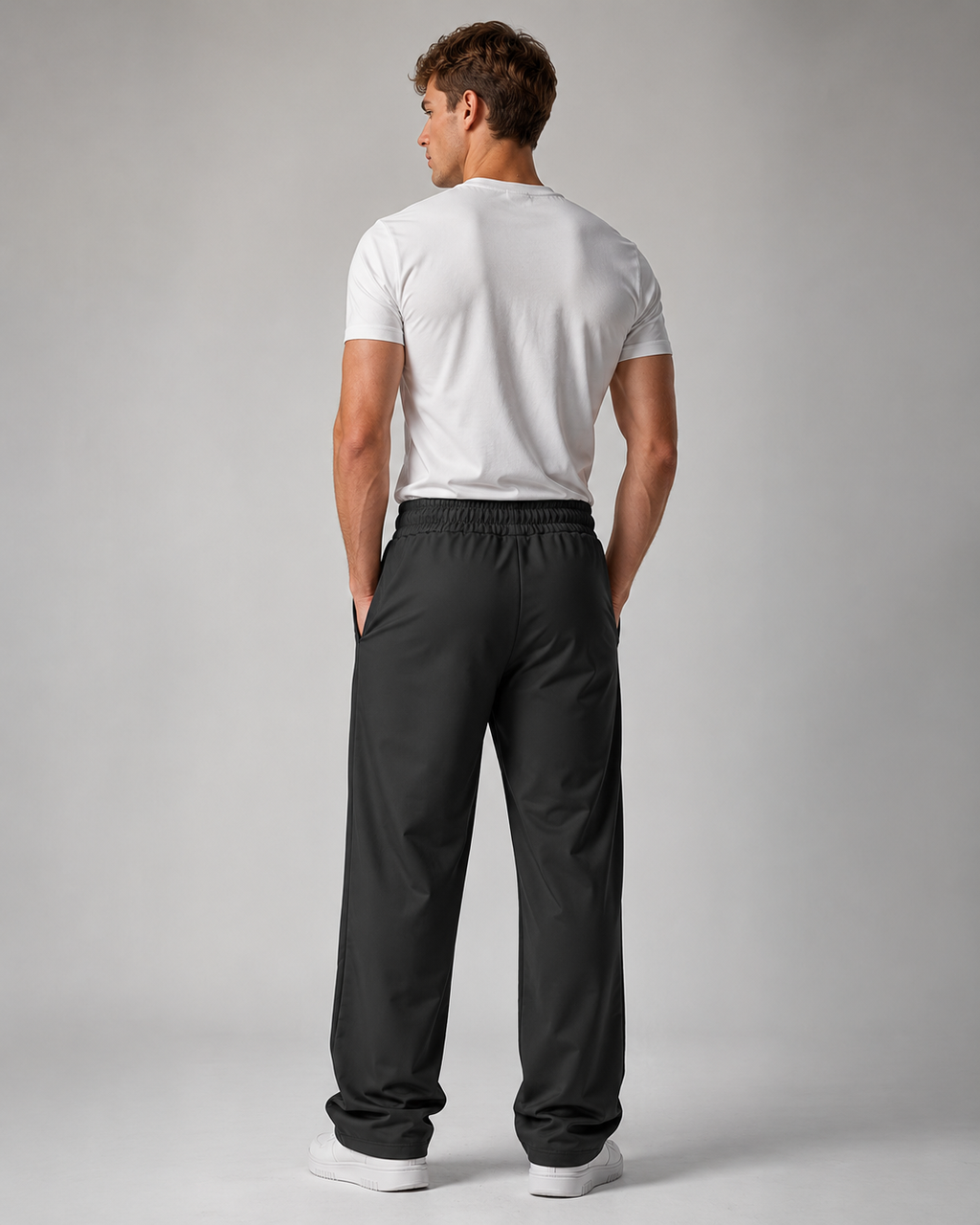 Men’s Black Athletic Joggers