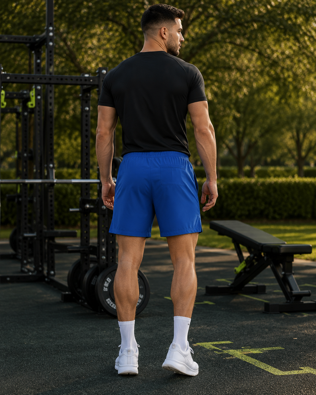 Men's Performance Shorts – Royal Blue