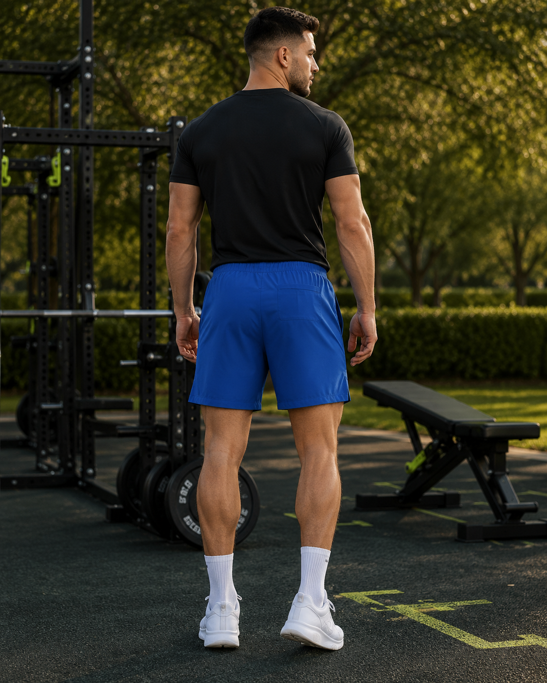 Men's Performance Shorts – Royal Blue